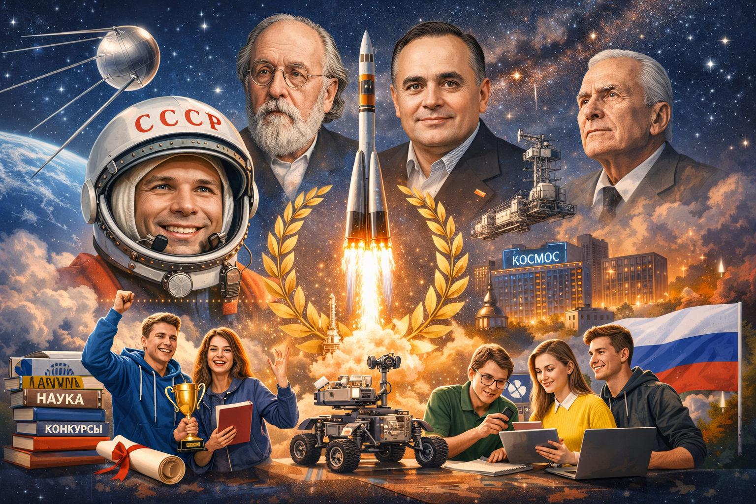 Всероссийские конкурсы и форумы к юбилейным датам истории космонавтики объединят молодежь России в 2026–2027 годах