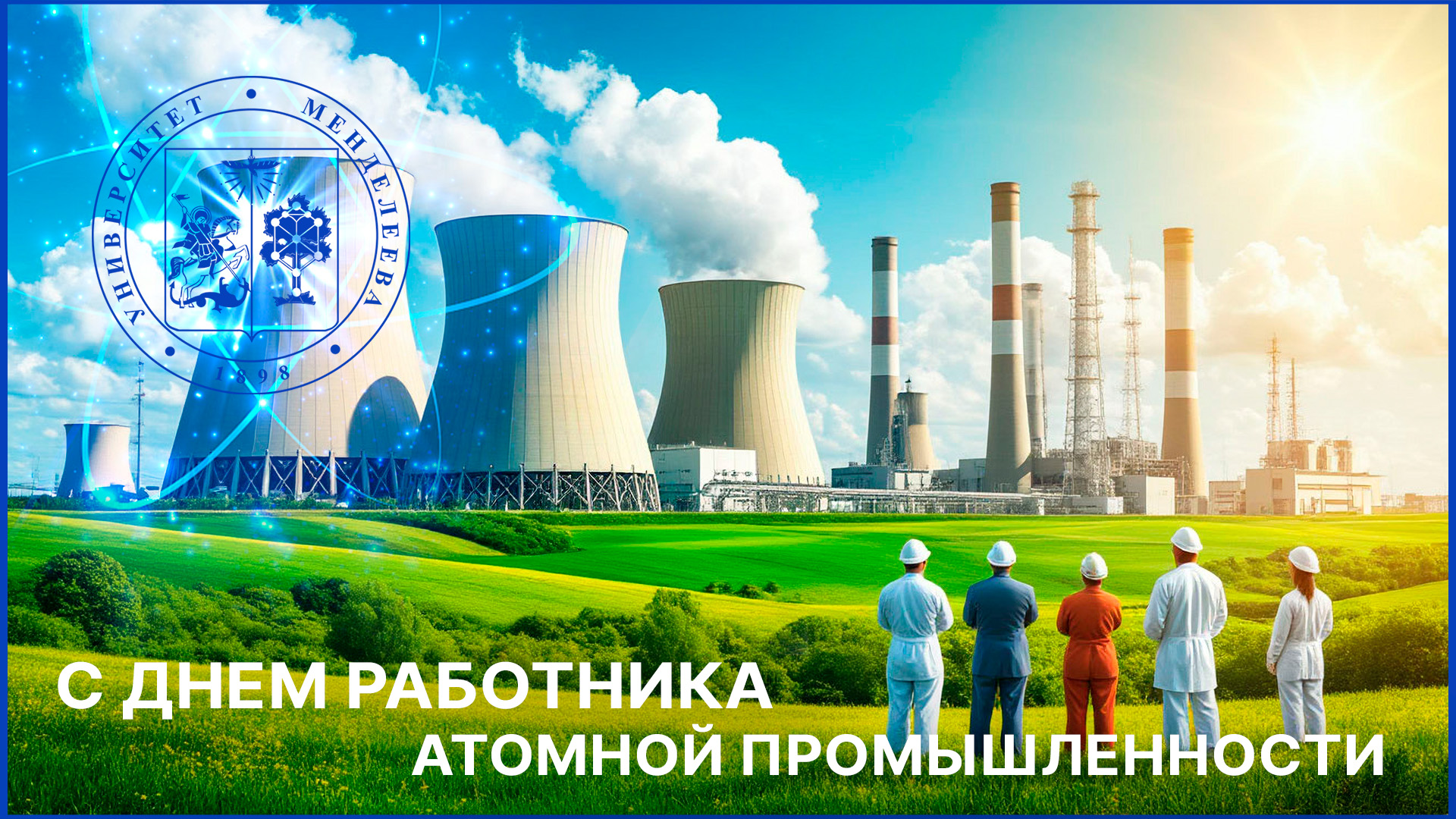 Поздравляем менделеевцев с Днем работника атомной промышленности