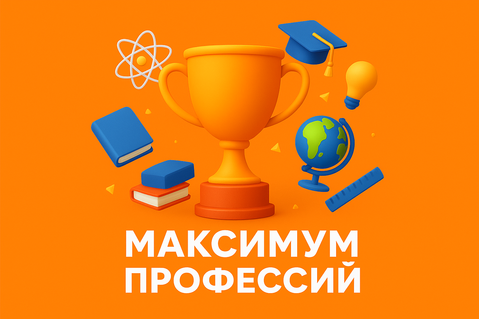 РХТУ им. Д.И. Менделеева стал партнером Всероссийской олимпиады «Максимум профессий»