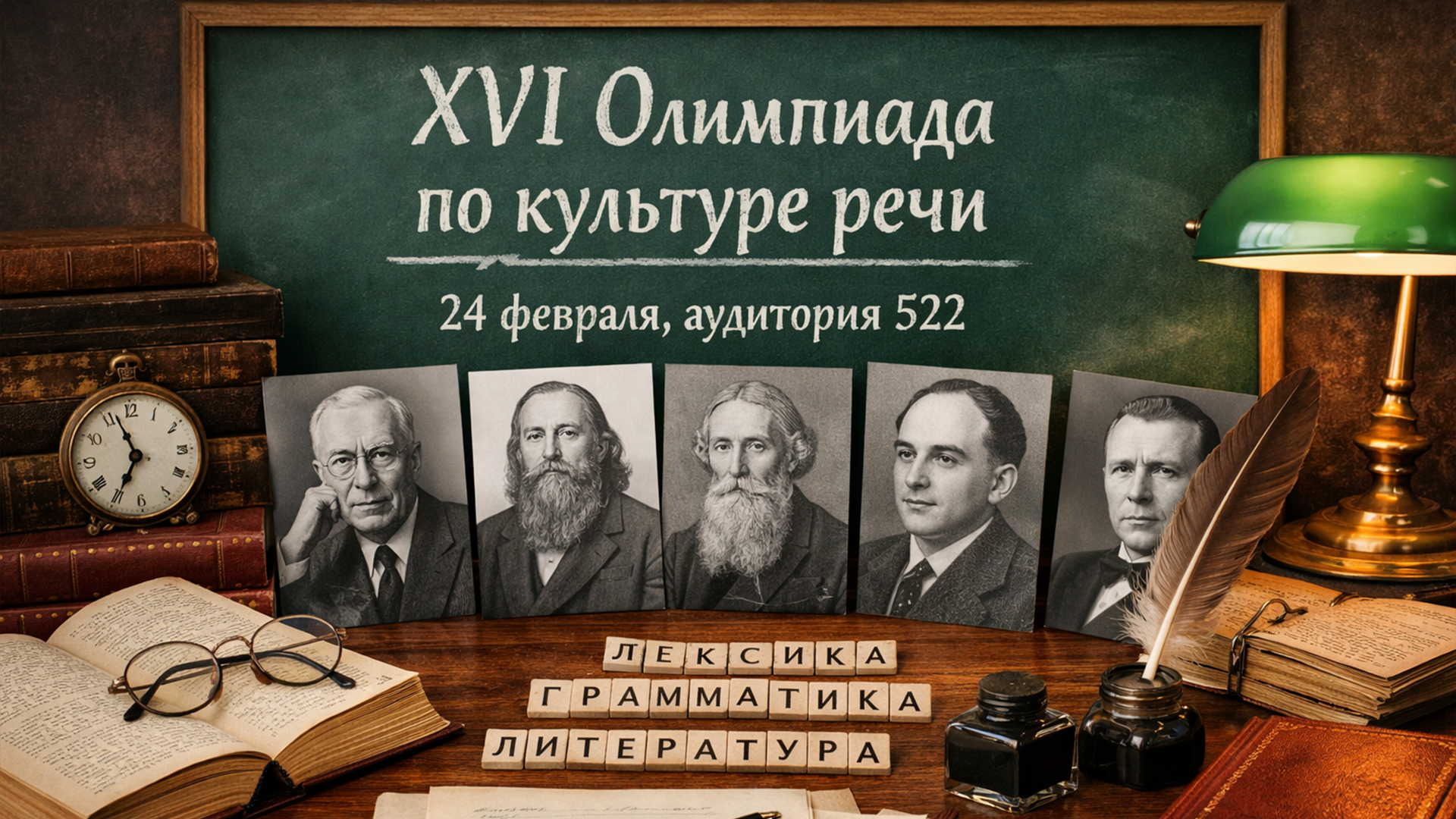 Приглашаем менделеевцев на XVI Олимпиаду по культуре речи