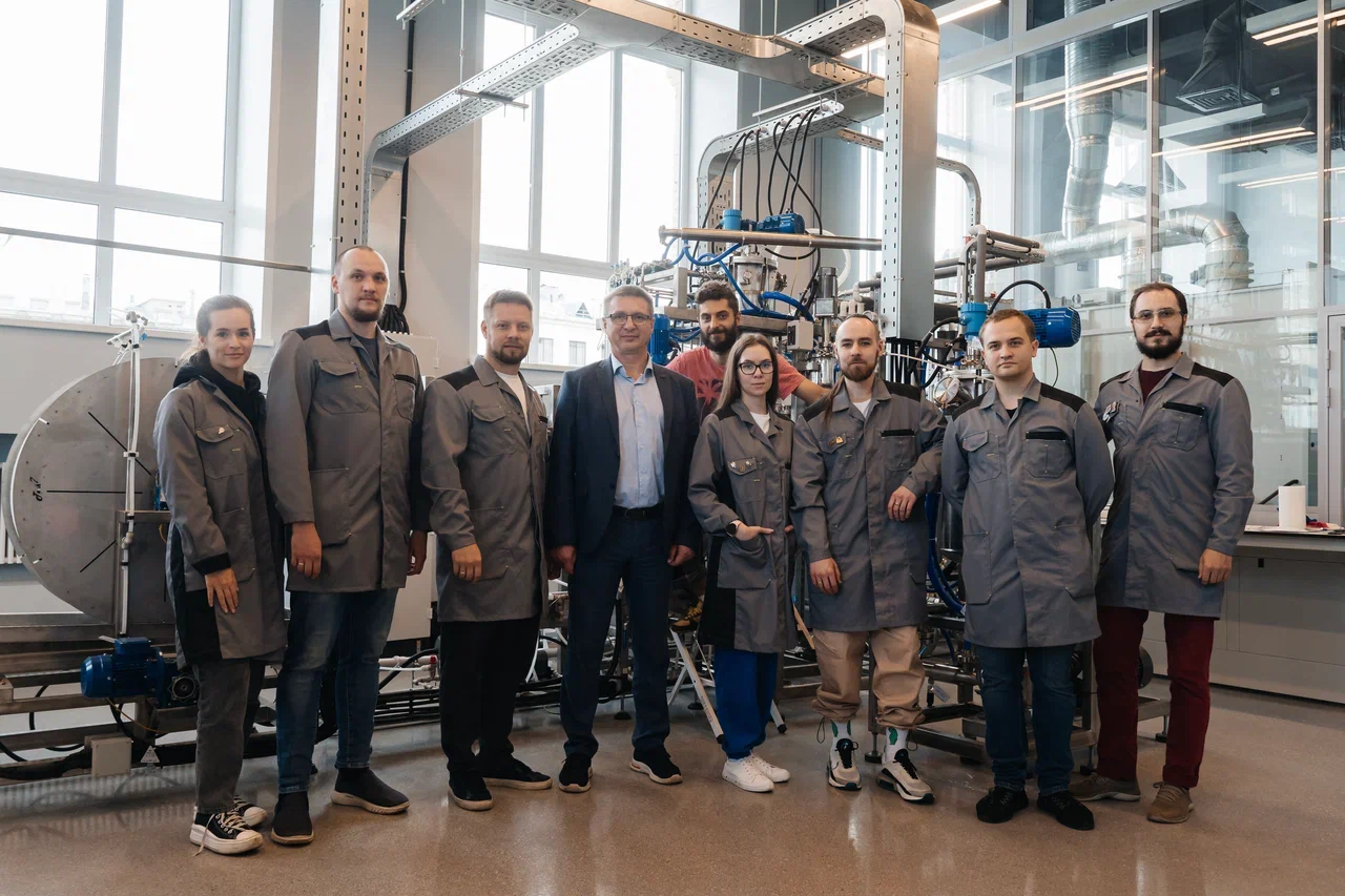 Новая технологическая линия по производству газоразделительных мембран запущена в РХТУ им Д. И. Менделеева