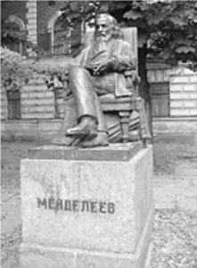 Памятник Д.И. Менделееву в сквере ВНИИМ им. Д.И. Менделеева